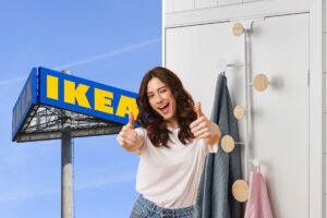 ikea attaccapanni per porta regolabile