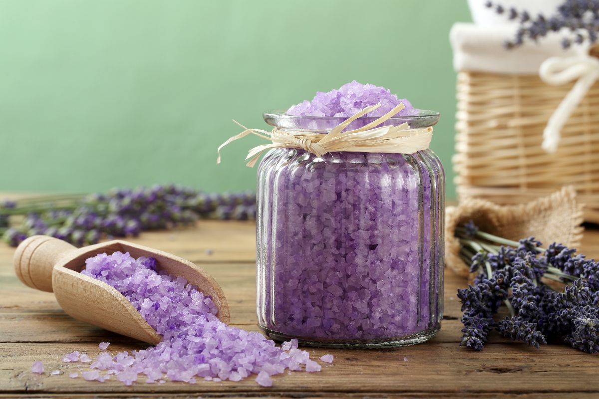 bomboniere con la lavanda