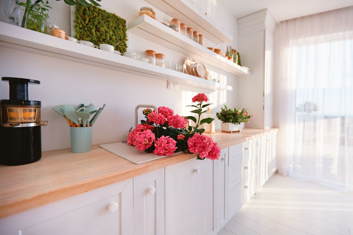 bianco e legno nell’interior design