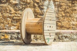 come riciclare le bobine di legno