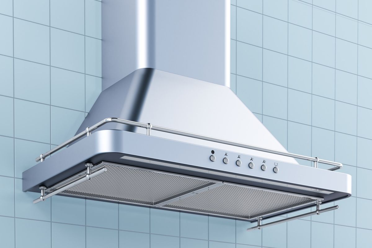 pulizia cappa in acciaio inox