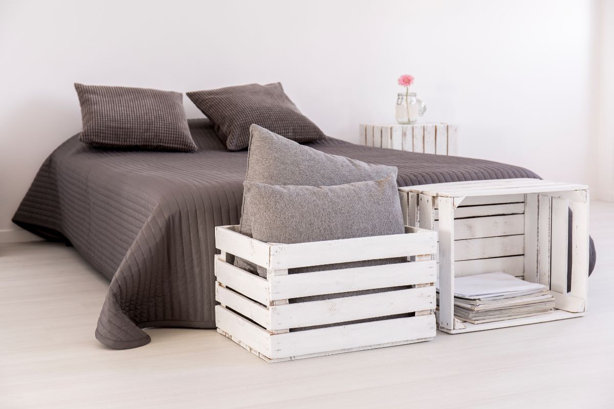 arredare cassette di legno