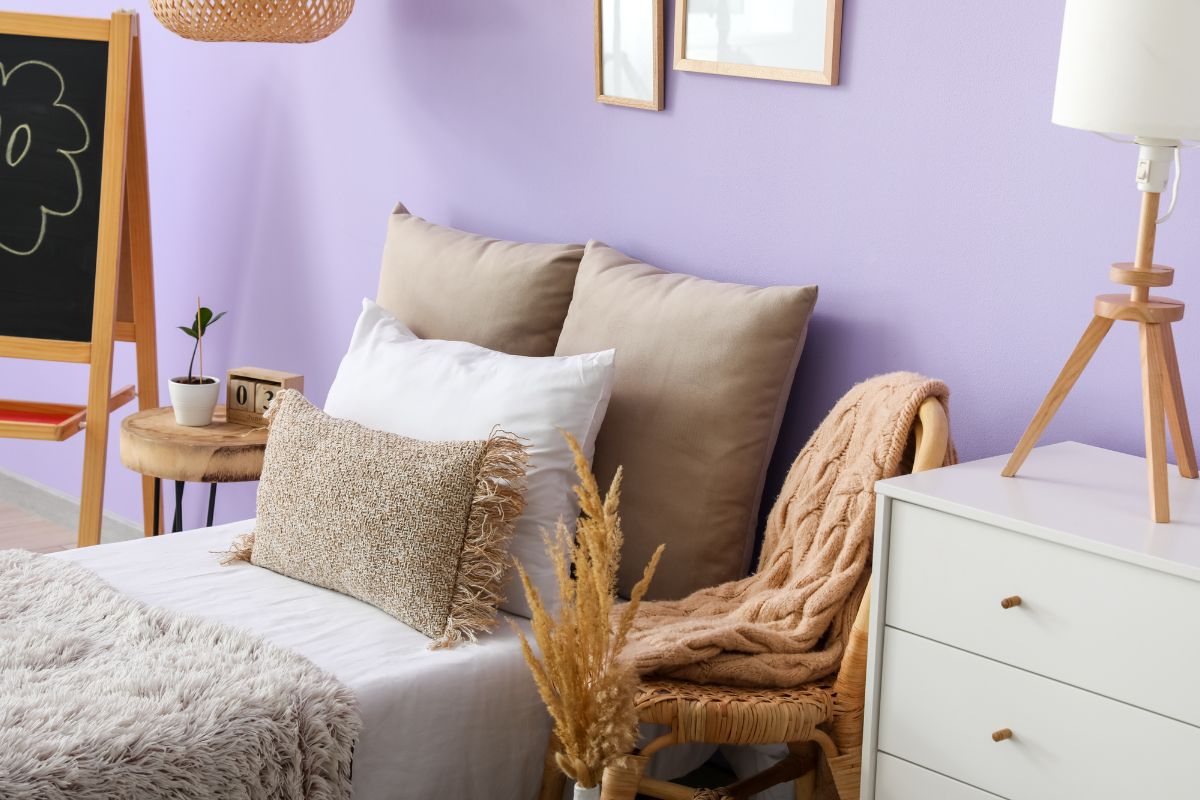 arredare col il colore lavanda