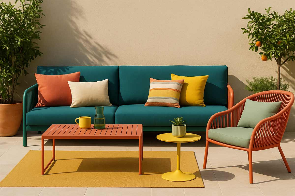 Colori trend per l'outdoor 2025