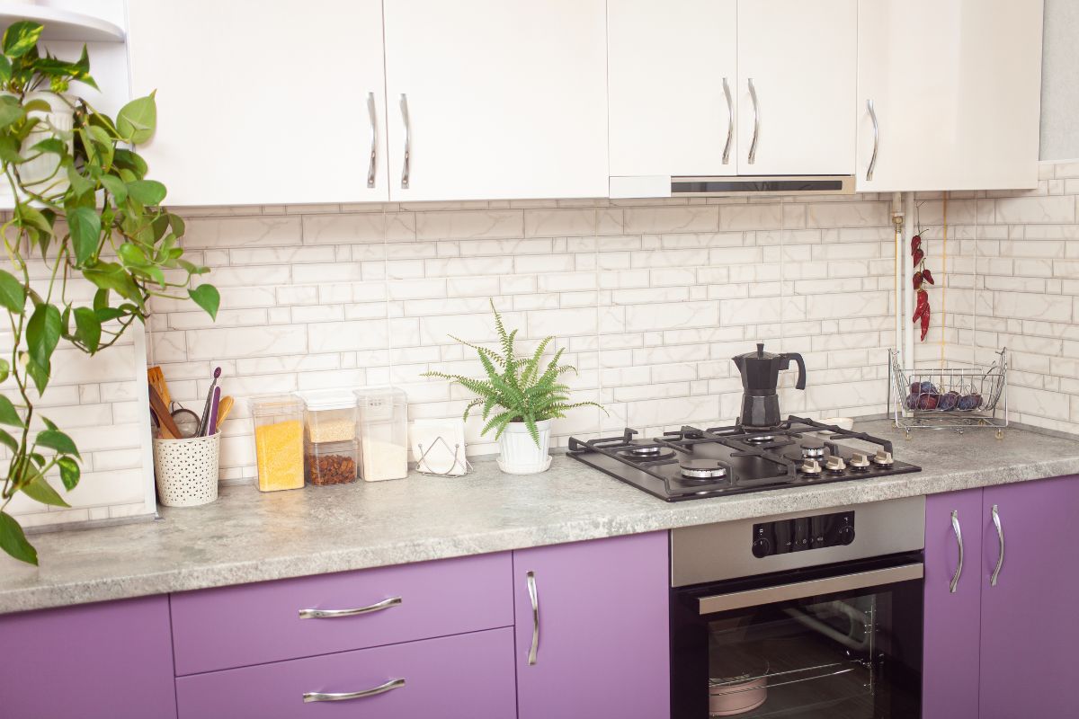 colore lavanda nell'arredamento