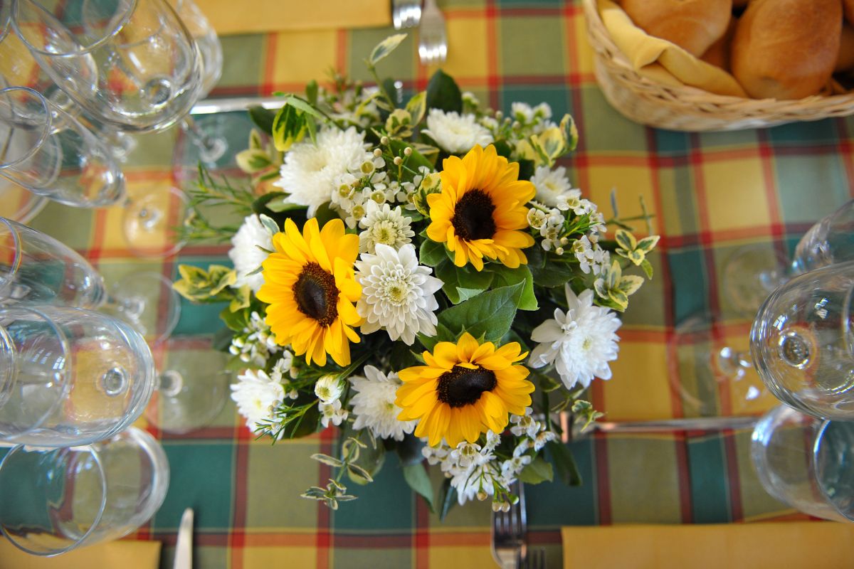 centrotavola estivi con fiori