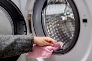 muffa nella guarnizione della lavatrice