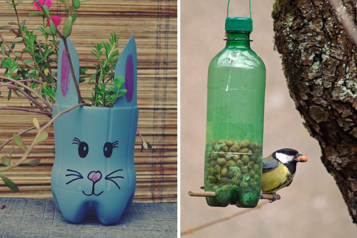 bottiglie di plastica riciclo fai da te