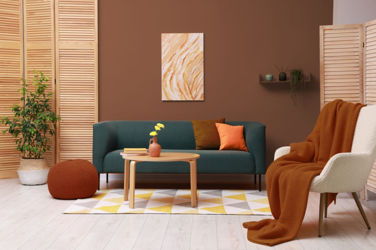 abbinamenti di colore salotto