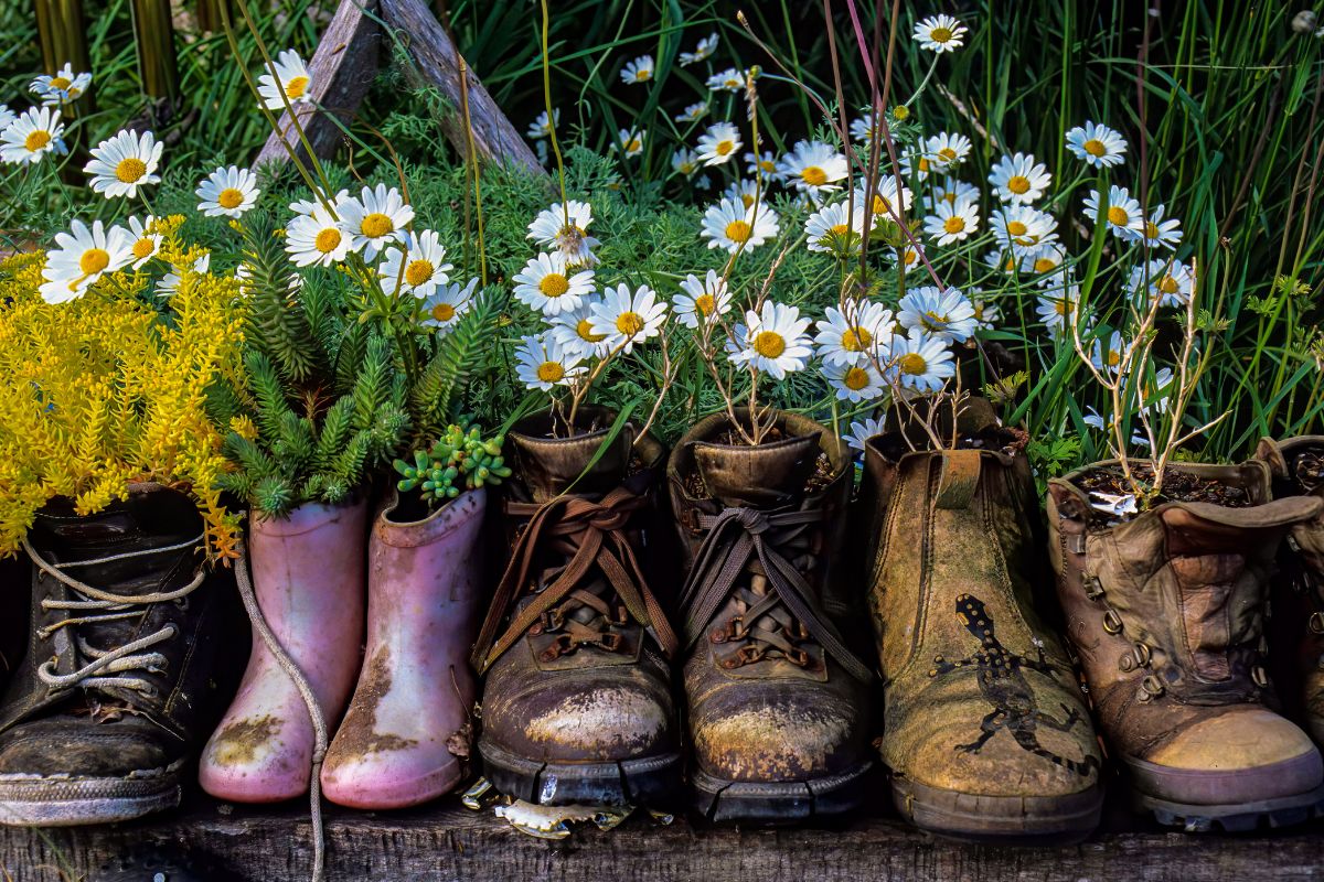 vasi riciclo creativo di primavera