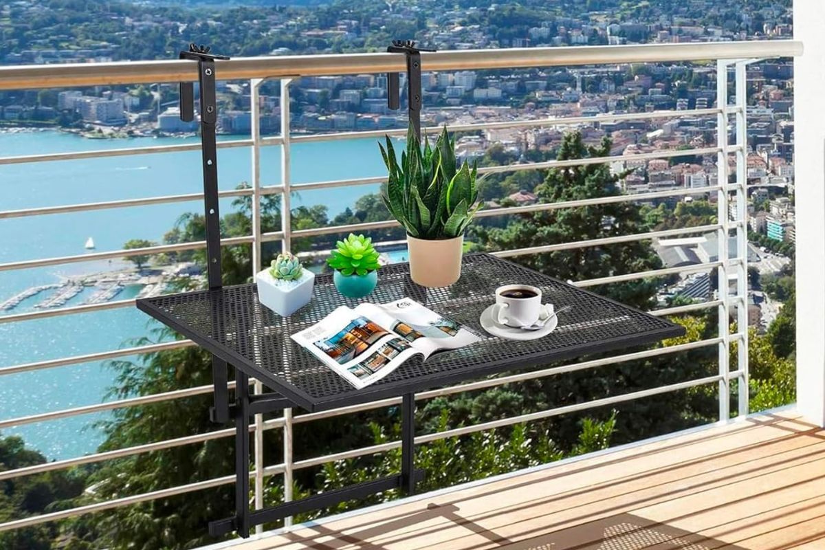 idee salvaspazio per balcone