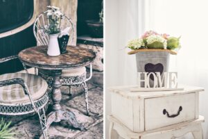 vecchi mobili riciclati in sile shabby estivi