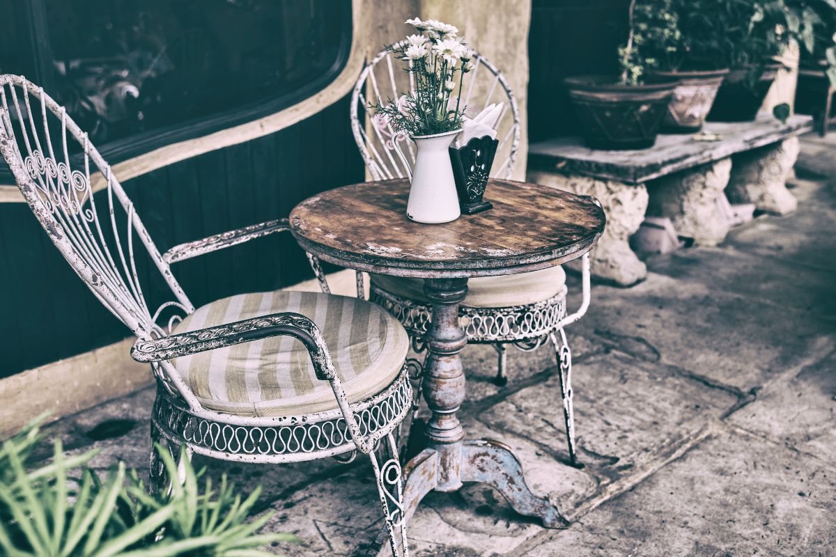 vecchi mobili riciclati in sile shabby estivi