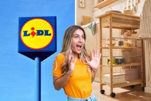 lidl carrello da cucina in bambù con ripiani