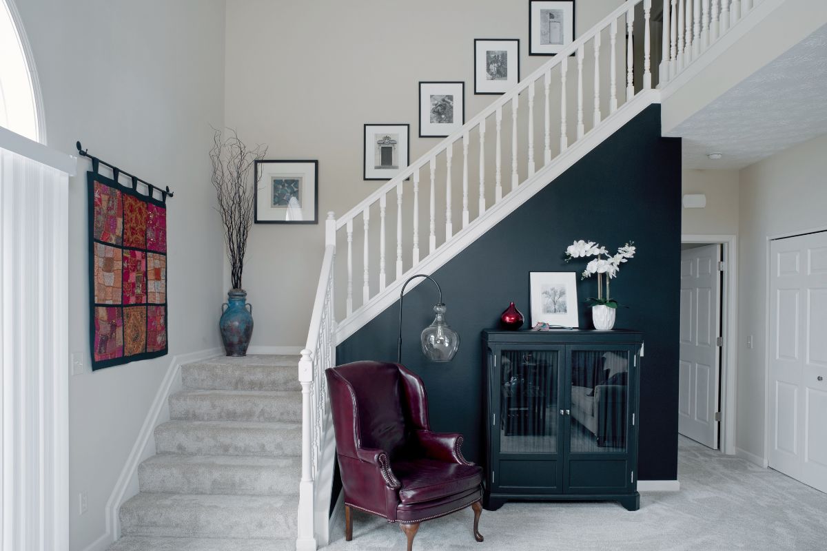 scala decorata con stile
