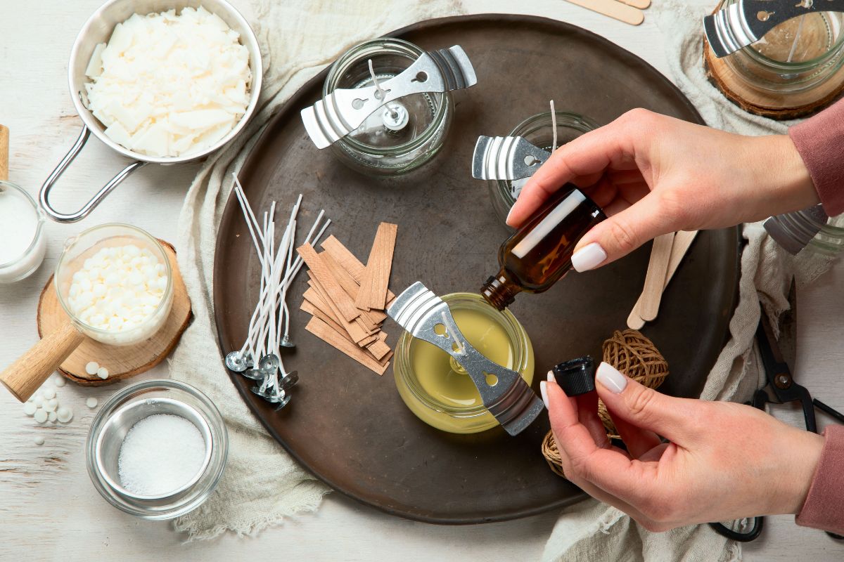 candele profumate fai da te per l’estate