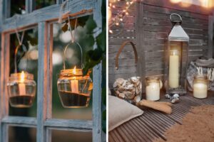 decorare con le lanterne in estate