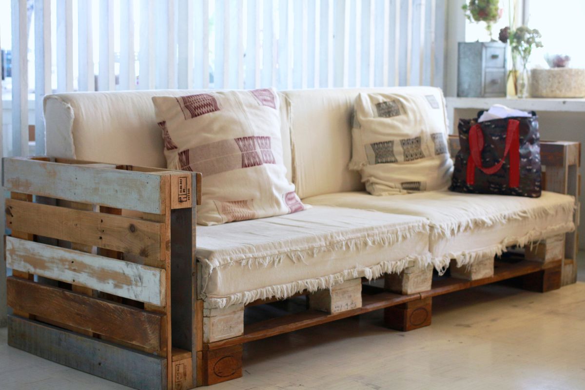 come riciclare vecchi pallet