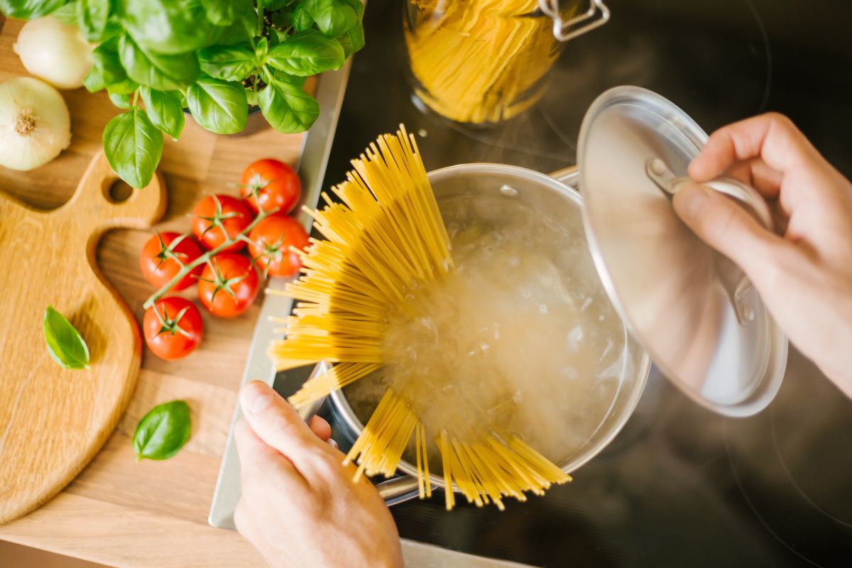 l'acqua di cottura della pasta per concimare le piante