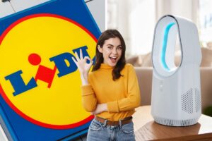 lidl ventilatore da tavolo con led