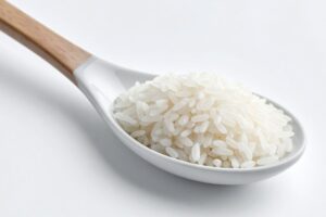 cucchiaio di riso nella moka