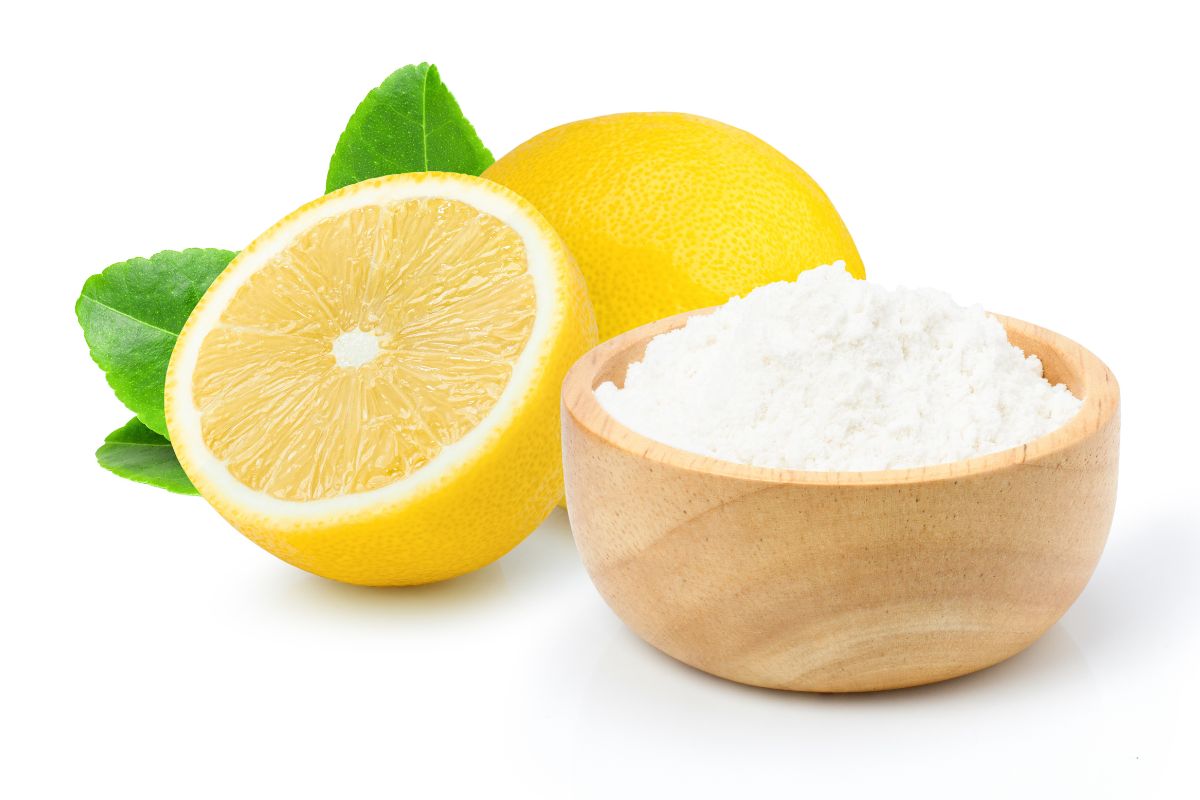 acido citrico per far brillare i bicchieri