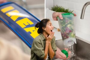 ikea shaker per insalata