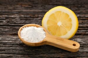 bicarbonato e limone in frigo