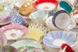 come le tazzine della nonna diventano lampade