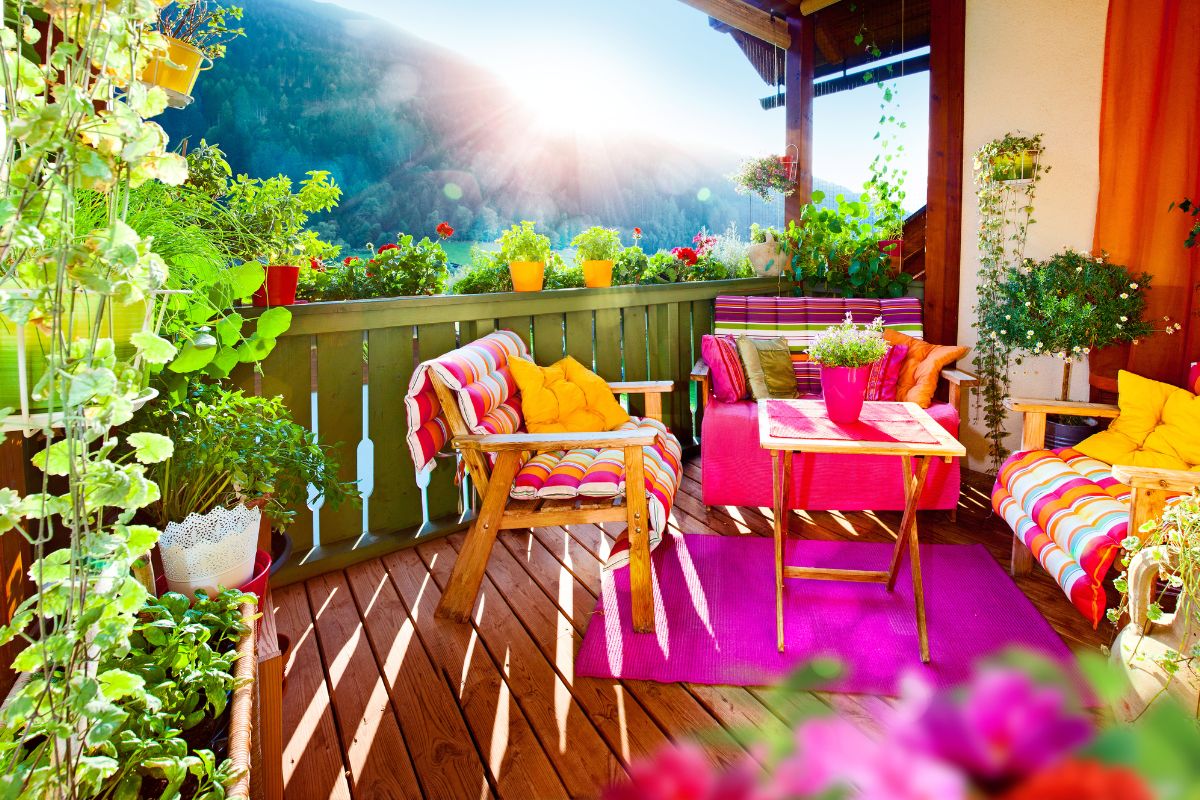 angoli relax in terrazzo