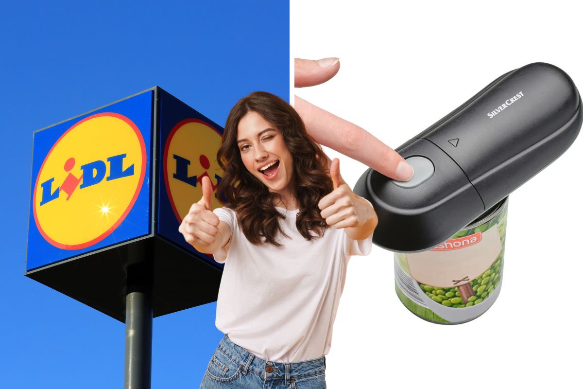 lidl apriscatole elettrico