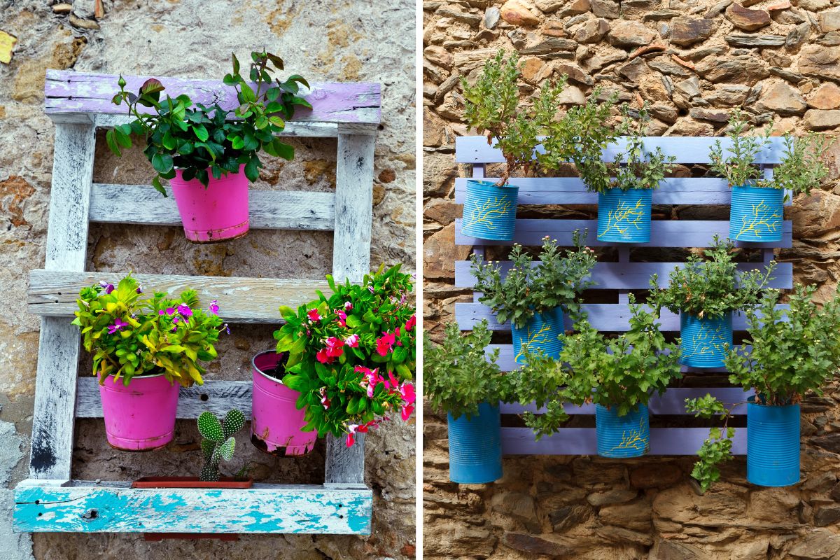 arredo fai da te cin pallet color pastello