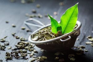 tè verde per concimare le piante