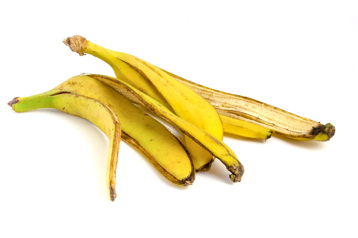 bucce di banana per un concime liquido