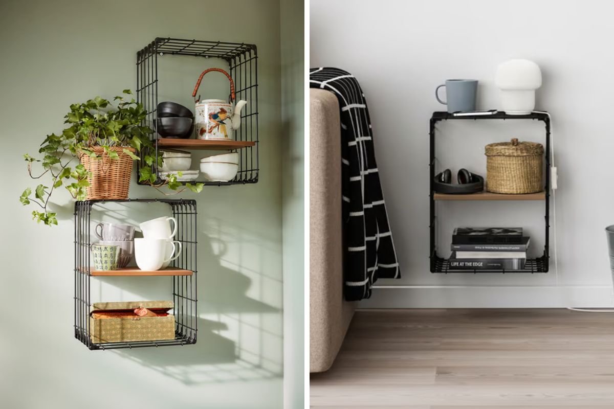 scaffale da parete gullhult di ikea