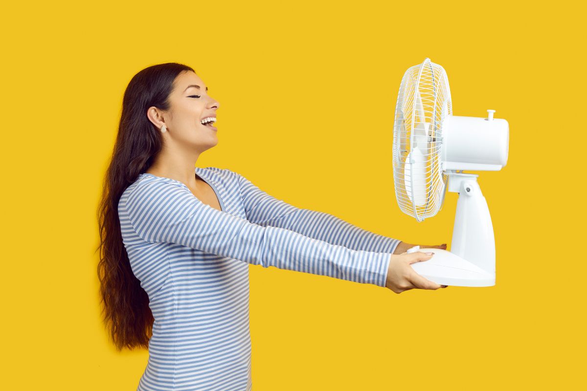ventilatore da tavolo non rinfresca motivo