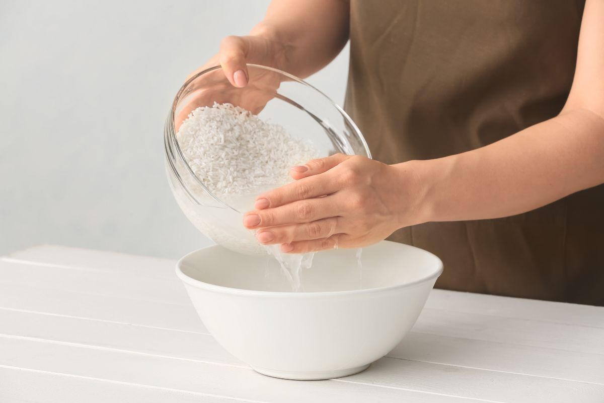 come usare l’acqua di riso fredda per piante