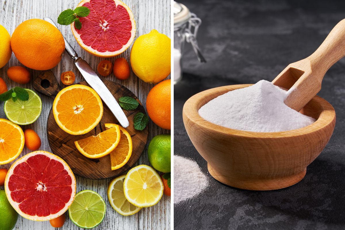 agrumi e bicarbonato eliminare odori