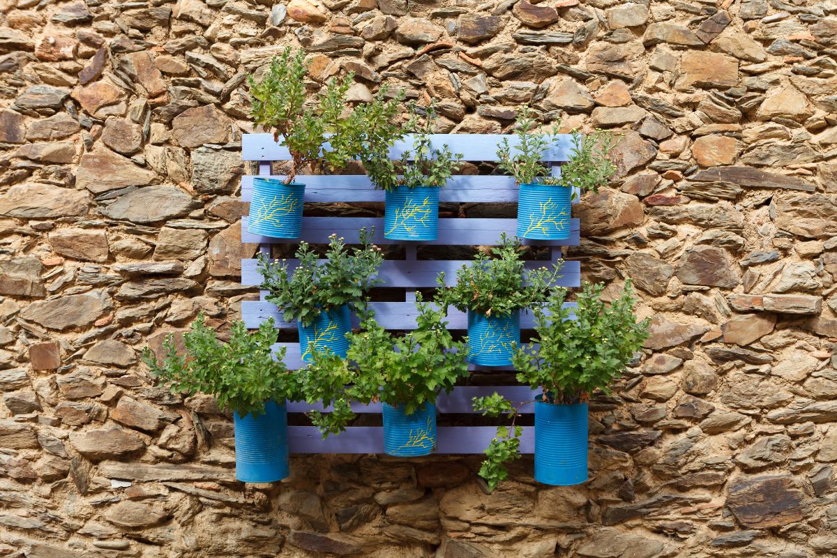fai da te per decorare il giardino