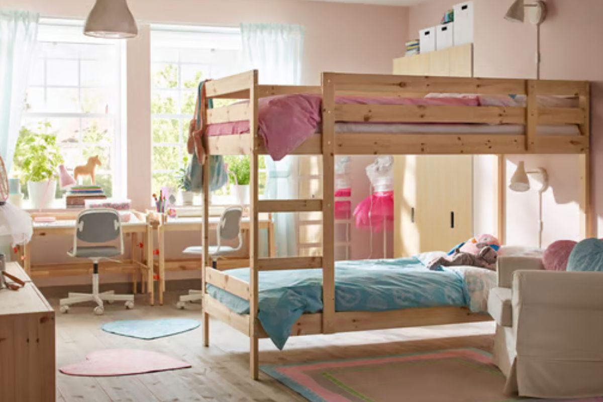 letto a castello mydal di ikea