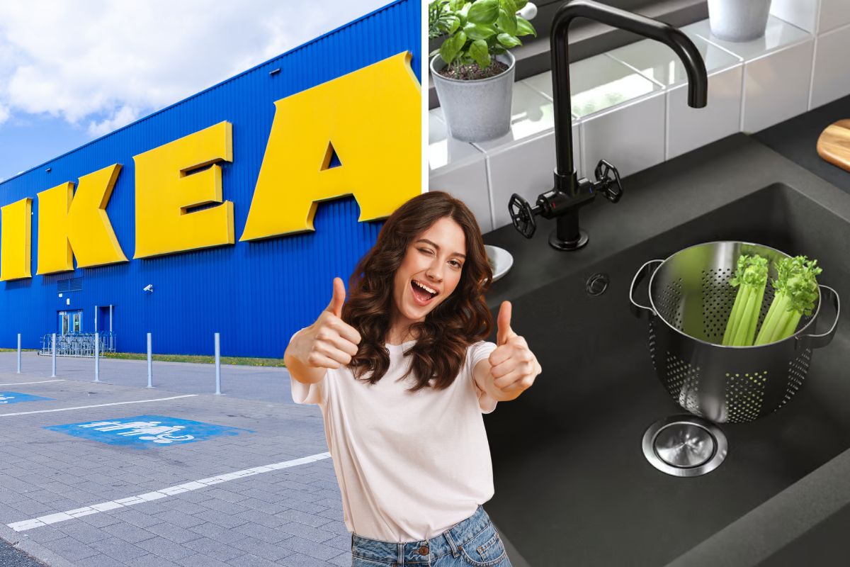 ikea lavello tallsjön con frontale a vista