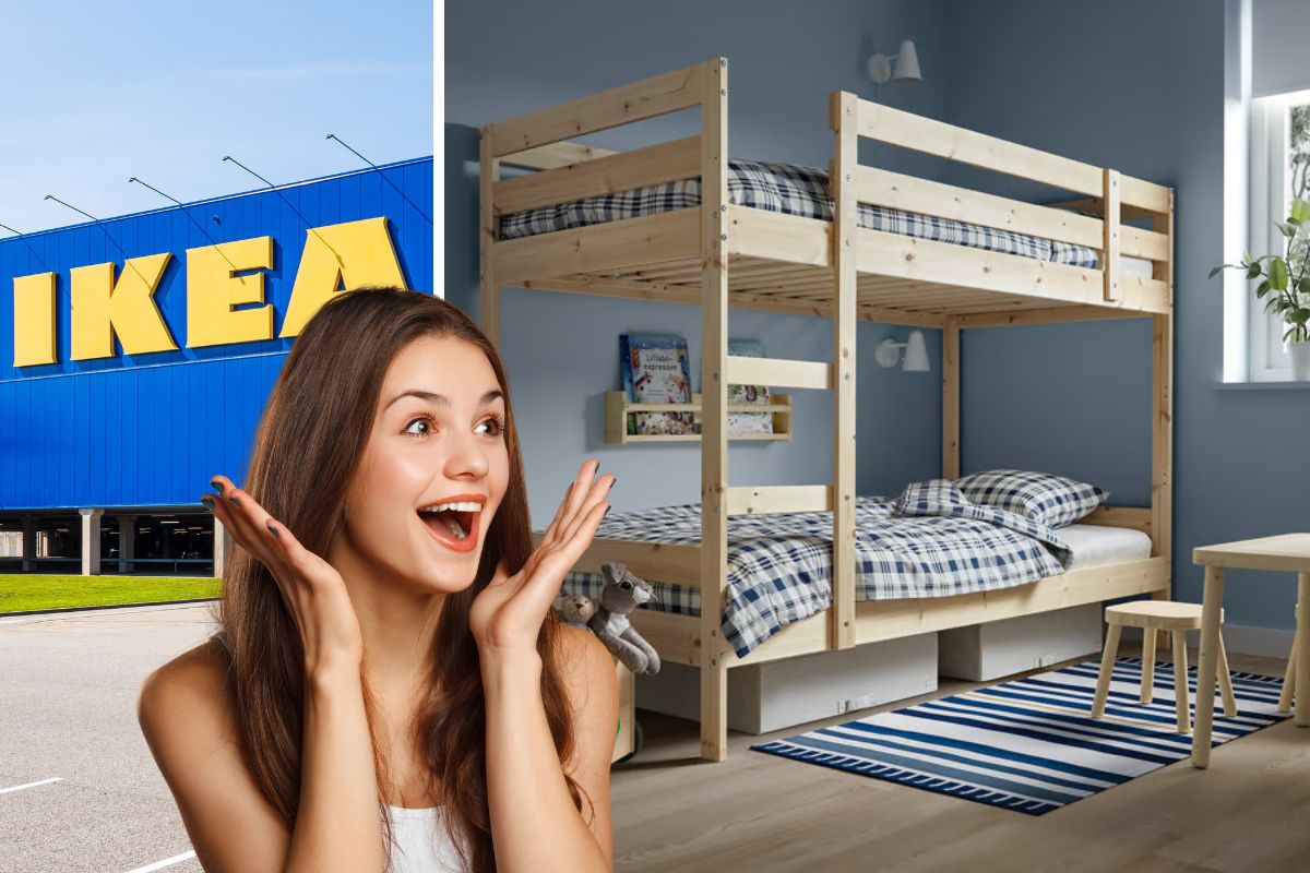 ikea letto a castello mydal
