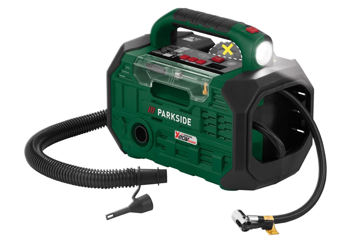 compressore 2 in 1 parkside da lidl
