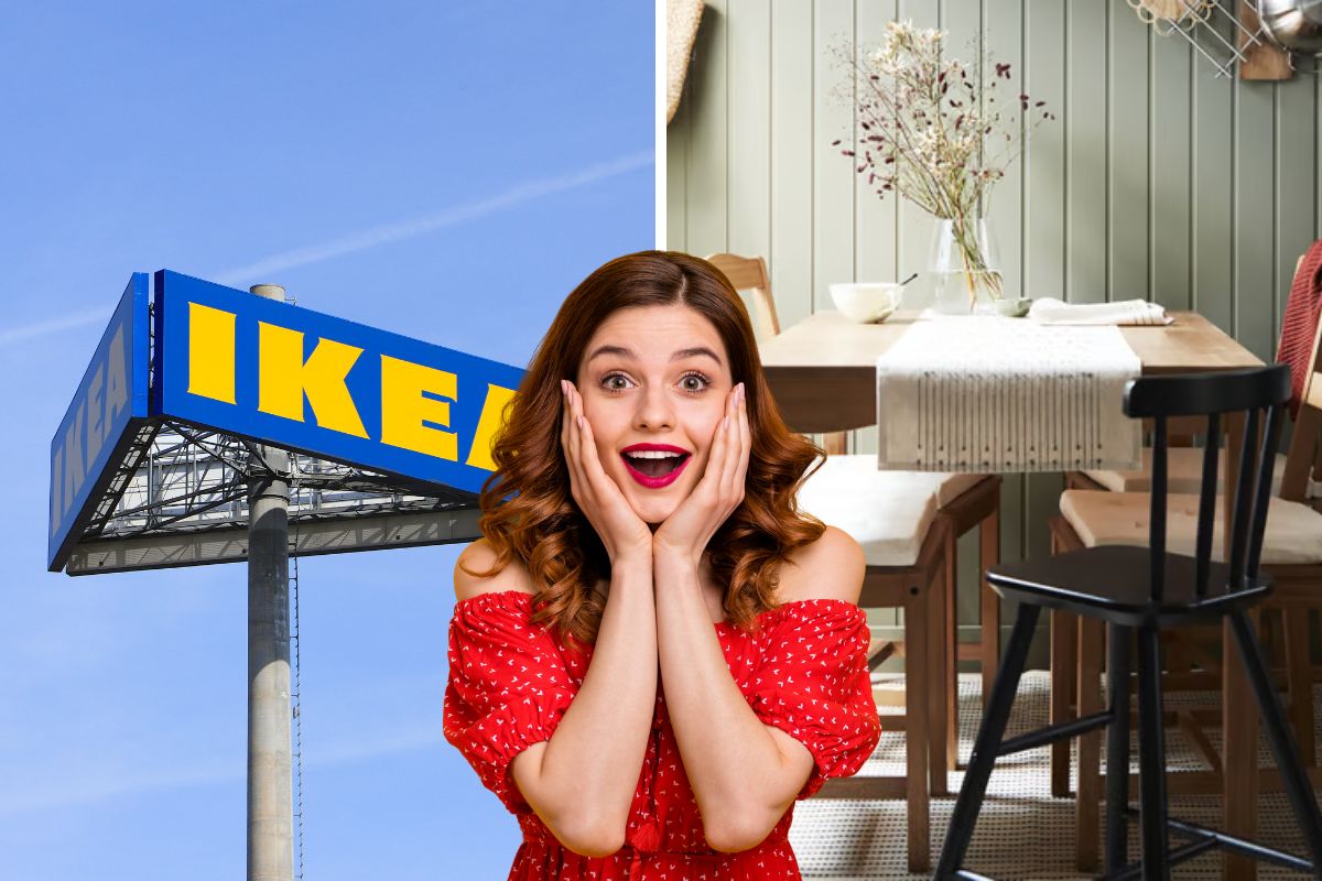 ikea tavolo e 4 sedie