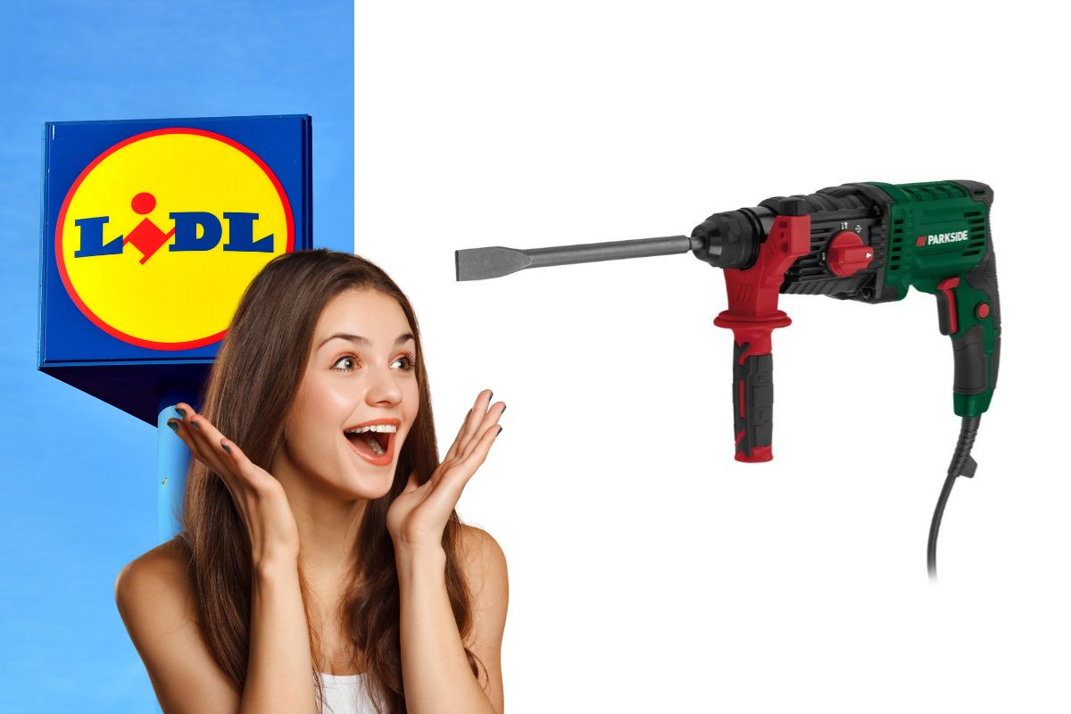 lidl trapano a percussione scalpellatore