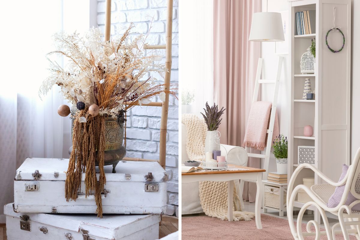 arredo shabby chic in autunno