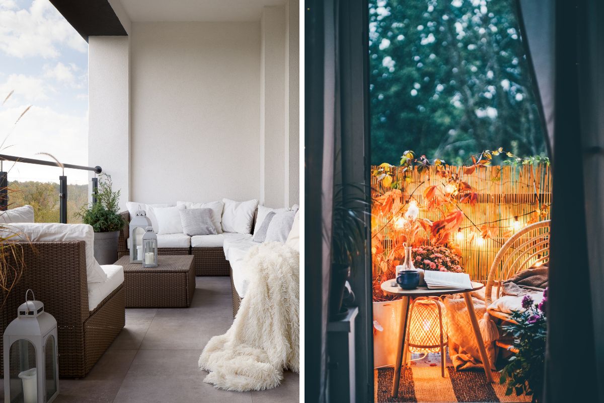 dare nuova vita al balcone in autunno