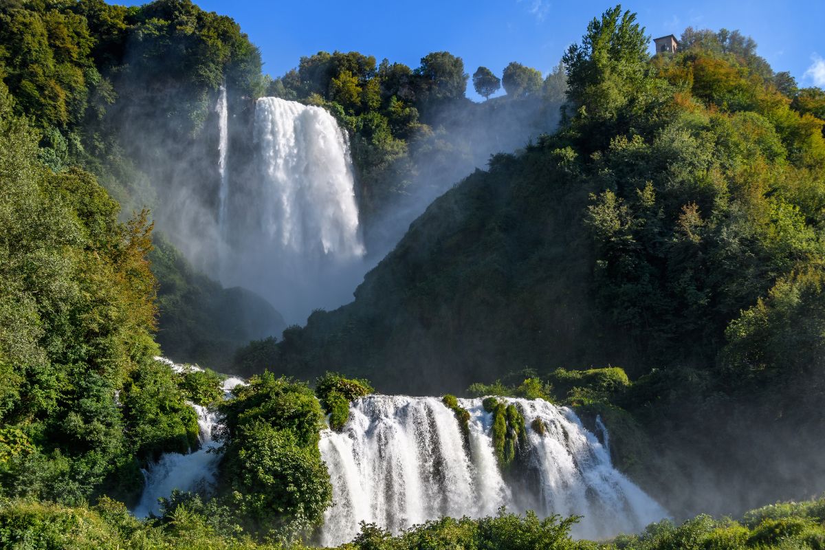 cascate italiane con piogge di settembre
