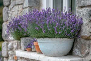 Lavanda in balcone