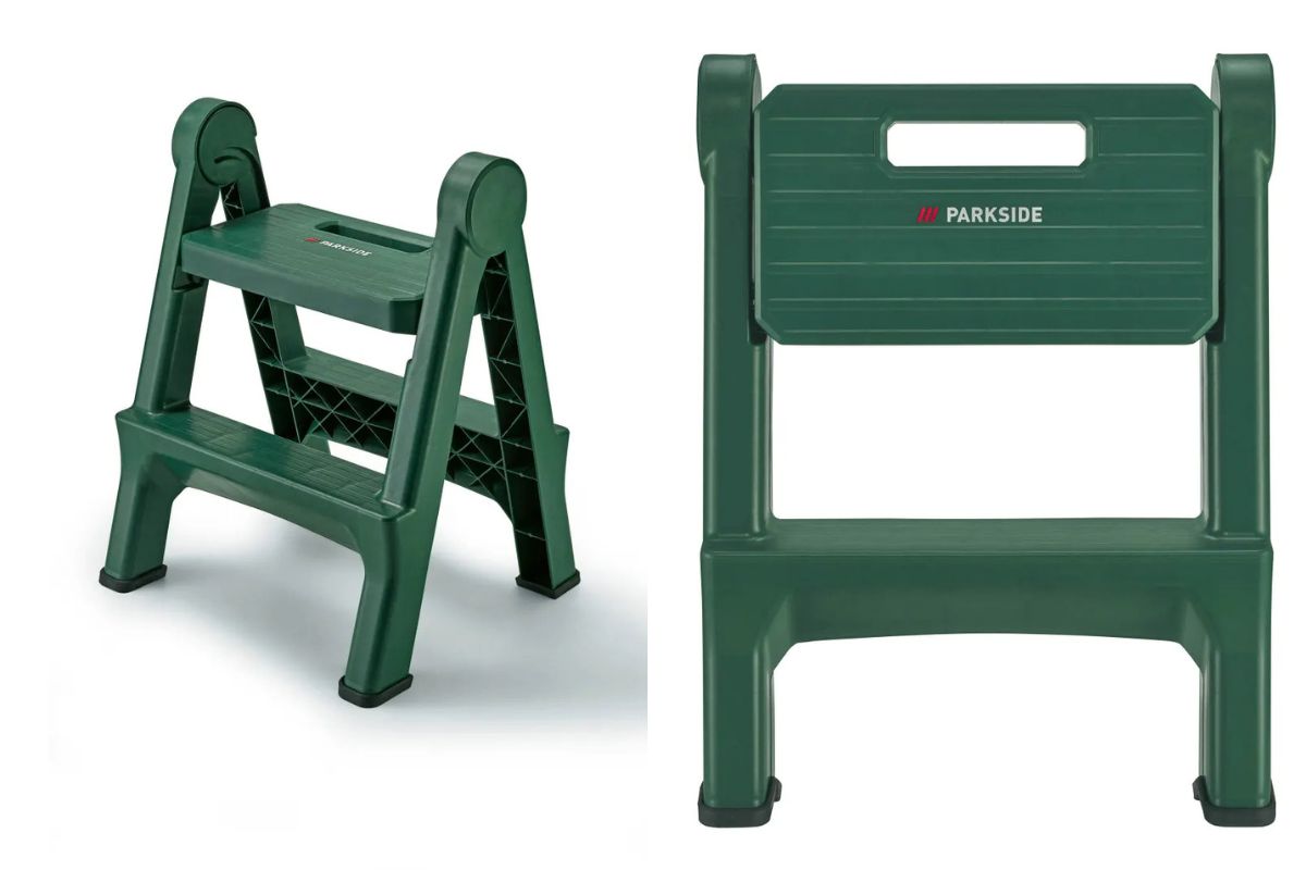 scala a 2 gradini parkside da lidl